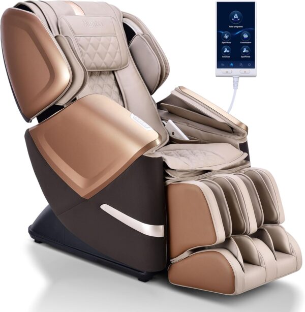 Aetheria 2024 4D Massage Chair - Dual Mechanism, Heated, Zero Gravity, Bluetooth Speaker